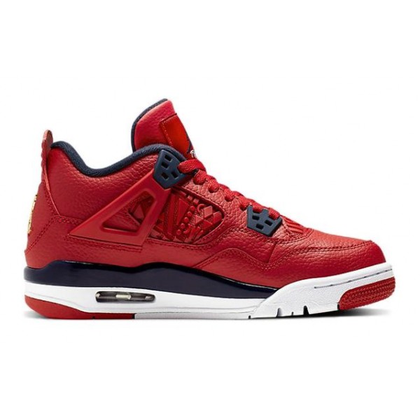 Air Jordan 4 Retro GS FIBA - Gym Red 408452-617