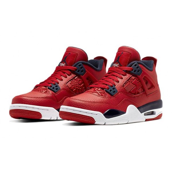 Air Jordan 4 Retro GS FIBA - Gym Red 408452-617