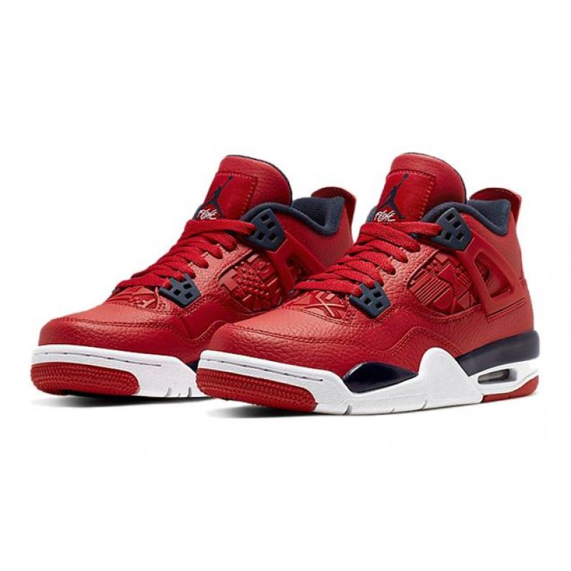 Air Jordan 4 Retro GS FIBA - Gym Red 408452-617