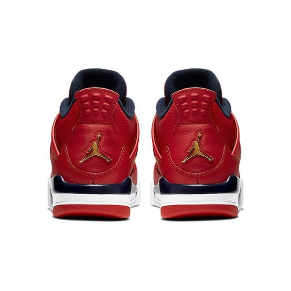 Air Jordan 4 Retro GS FIBA - Gym Red 408452-617