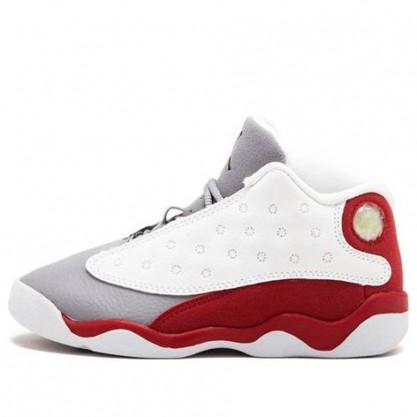 Air Jordan 13 Retro BT 'Grey Toe' 2014 White/Black/True Red/Cement Grey 414581-126