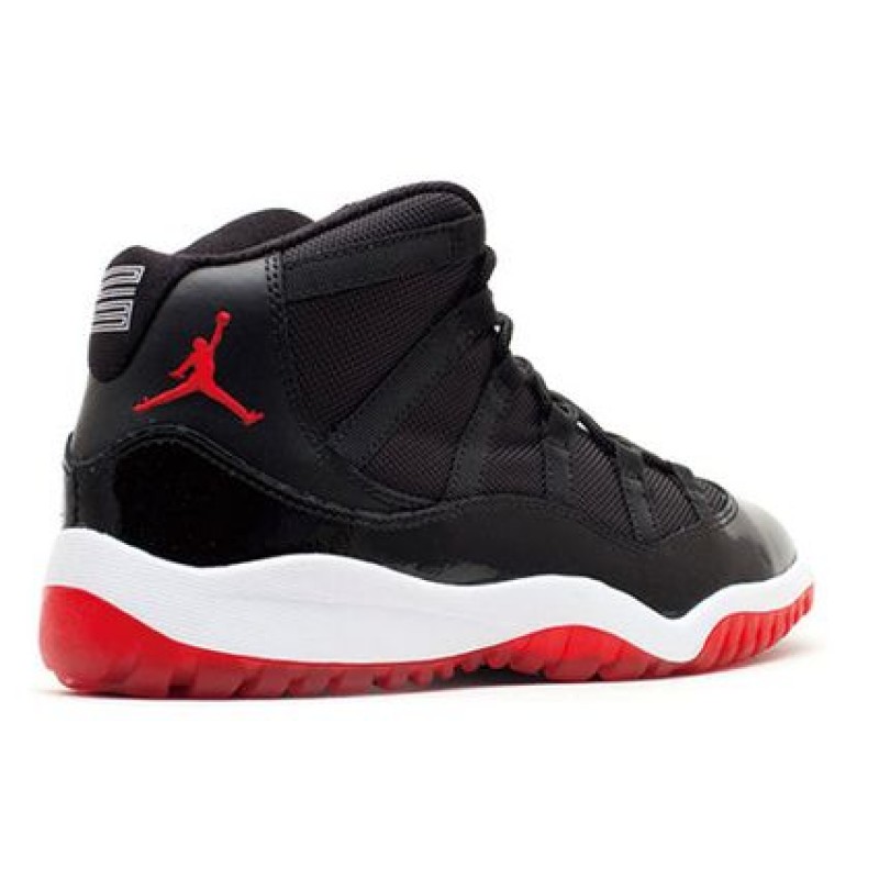 Air Jordan 11 Retro PS 'Bred' 2012 Black/Varsity Red-White 378039-010