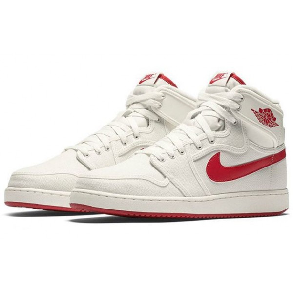 Air Jordan 1 KO High OG Sail Varsity Red 638471-102