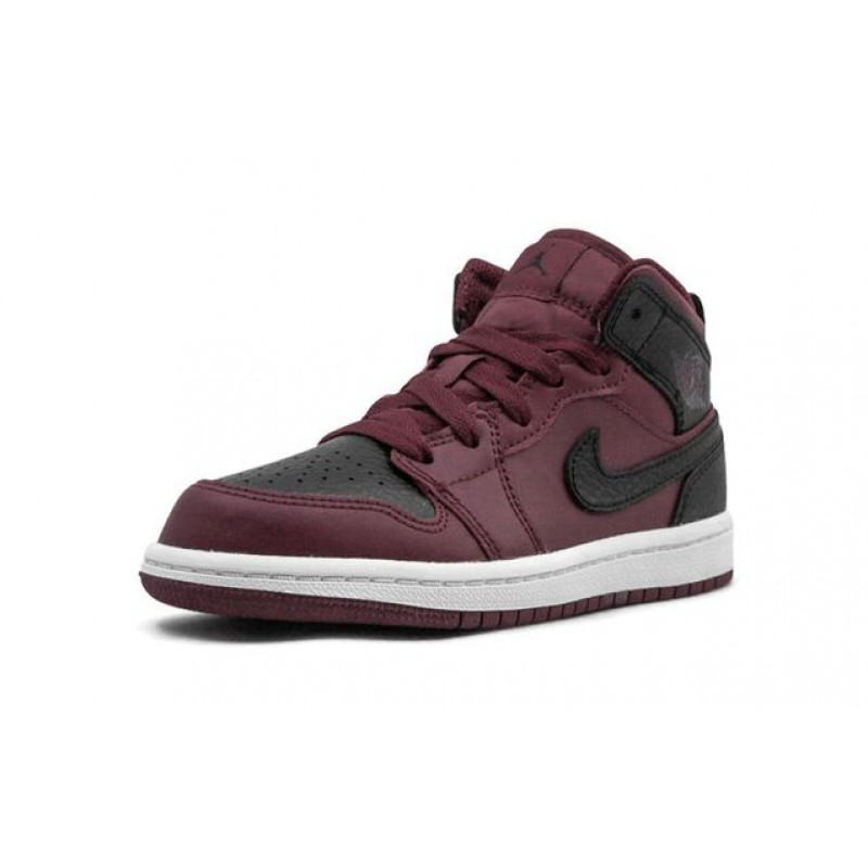 Air Jordan 1 Mid BP 'Team Red Black' Team Red/Black/Summit White 640734-601