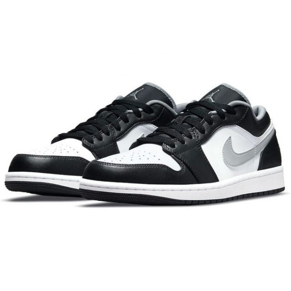 Air Jordan 1 Low Black White Grey 553558-040