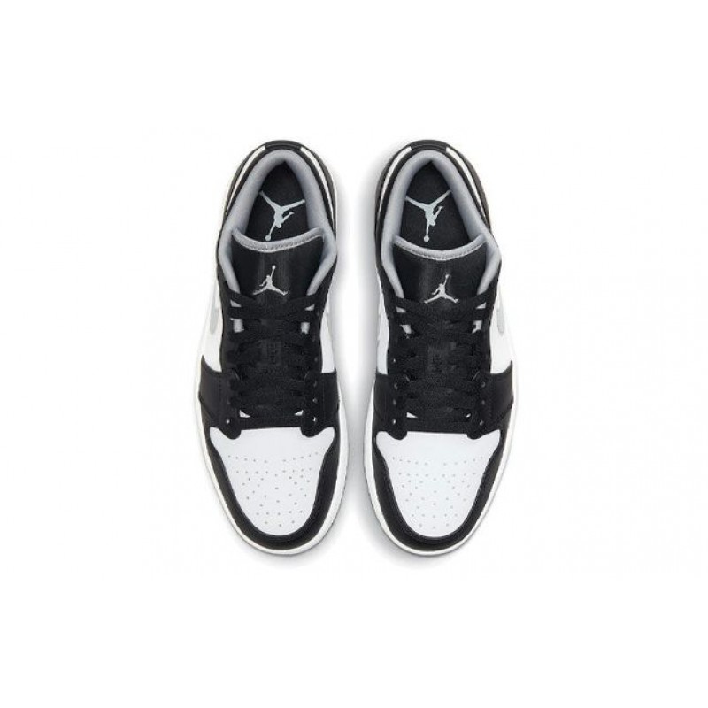 Air Jordan 1 Low Black White Grey 553558-040