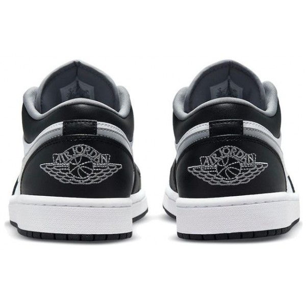 Air Jordan 1 Low Black White Grey 553558-040