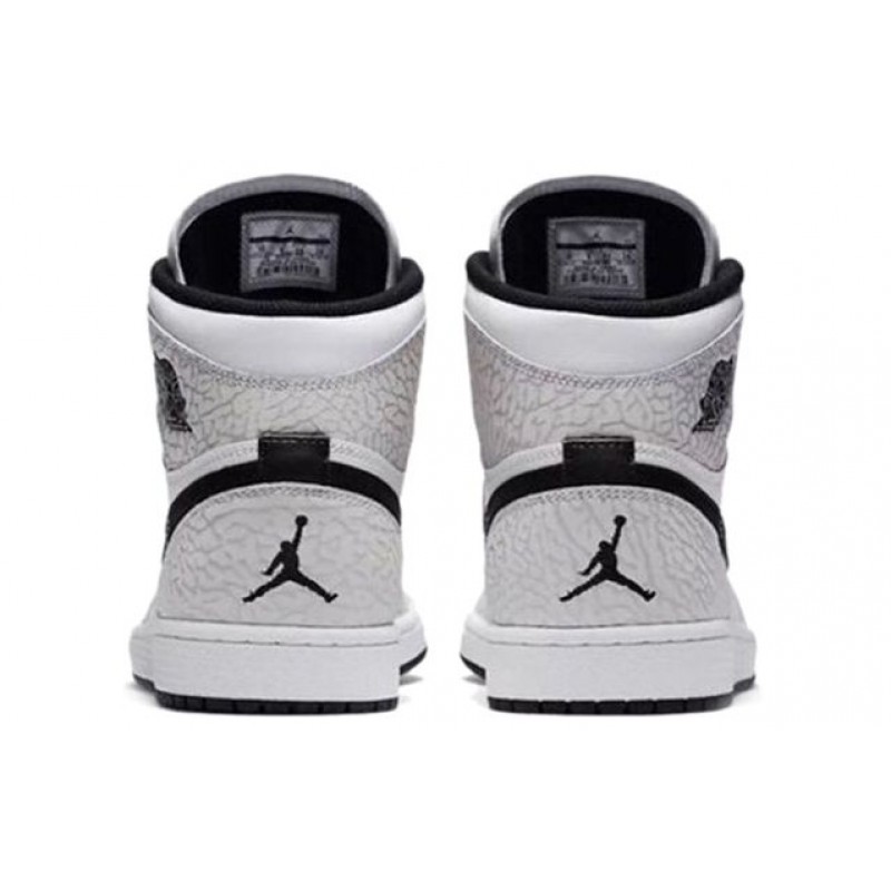 Air Jordan 1 High PRM BG White Platinum Cement 838850-106