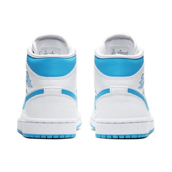 Womens WMNS Air Jordan 1 Mid UNC UNC BQ6472-114