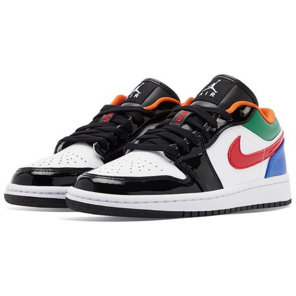 Womens WMNS Air Jordan 1 Low SE Multi-Color Black Toe CZ4776-101