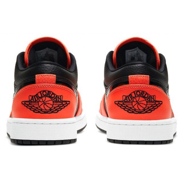 Air Jordan 1 Low SE 'Black Turf Orange' Black/Turf Orange/White CK3022-008