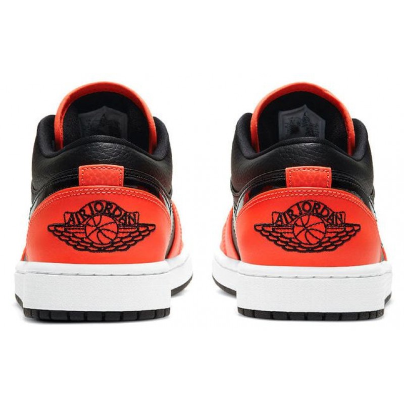 Air Jordan 1 Low SE 'Black Turf Orange' Black/Turf Orange/White CK3022-008