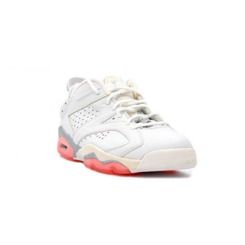 Womens WMNS Air Jordan 6 Retro Low 'Coral Rose' White/Coral Rose 304402-161