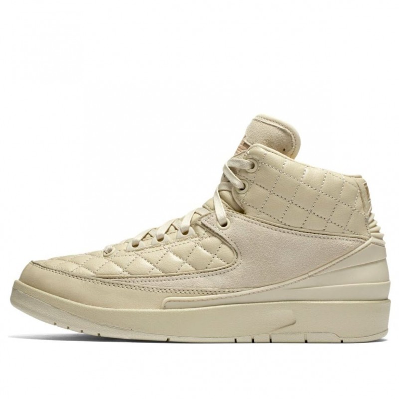 Nike Just Don x Air Jordan 2 Retro'Beach' GS Beach/University Red-Metallic Gold 839604-250