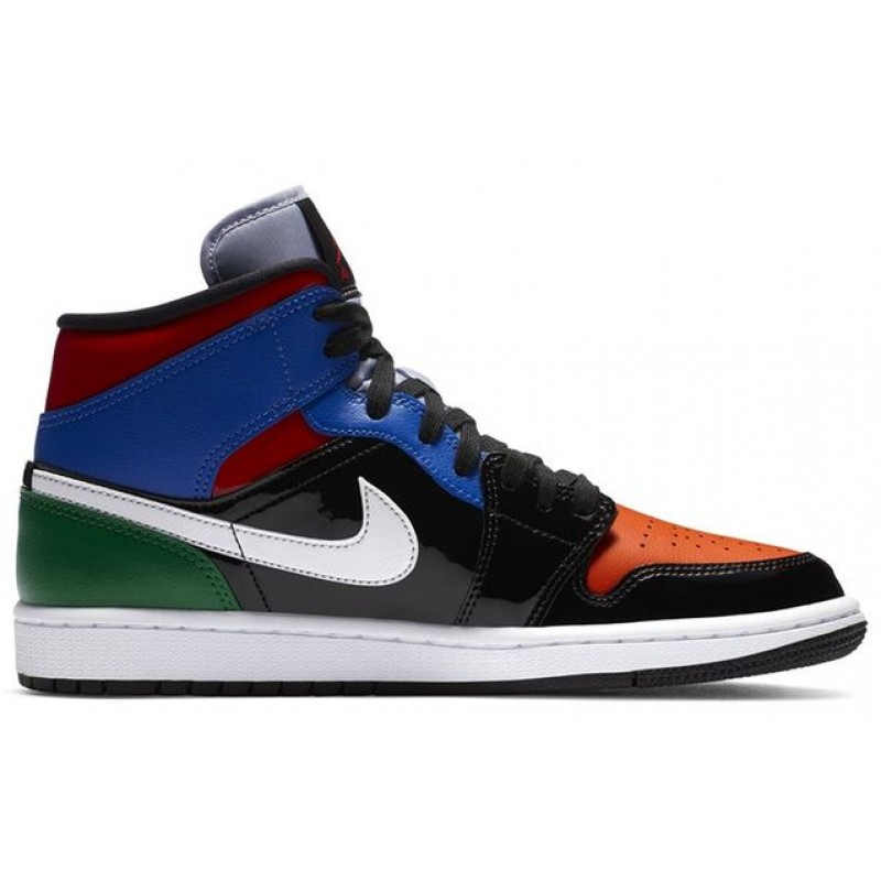 Womens WMNS Air Jordan 1 Mid SE Multi Patent CV5276-001