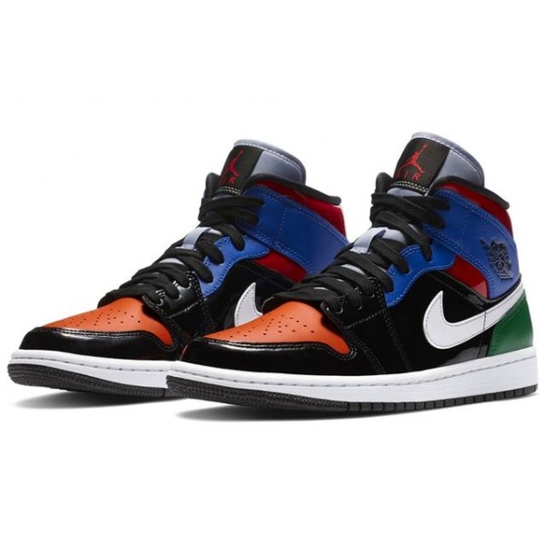 Womens WMNS Air Jordan 1 Mid SE Multi Patent CV5276-001