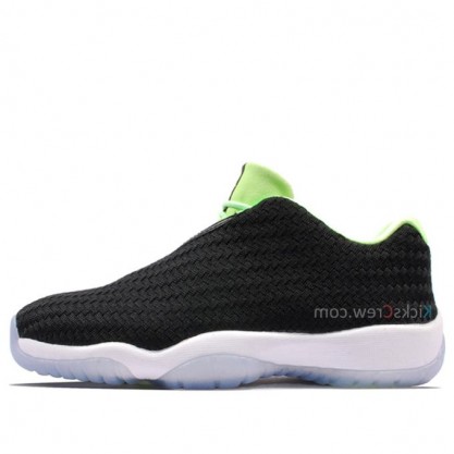 Air Jordan Future Low BG Black Ghost Green 724813-018