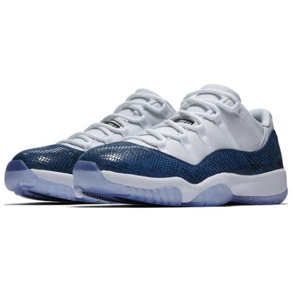 Air Jordan 11 Retro Low Navy Snakeskin CD6846-102