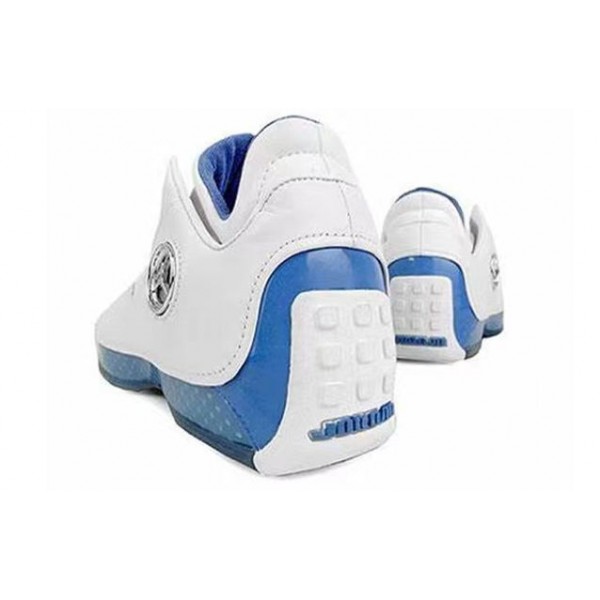 Air Jordan 18 OG Low 'University Blue' White/Chrome/University Blue/Metallic Silver 306151-104