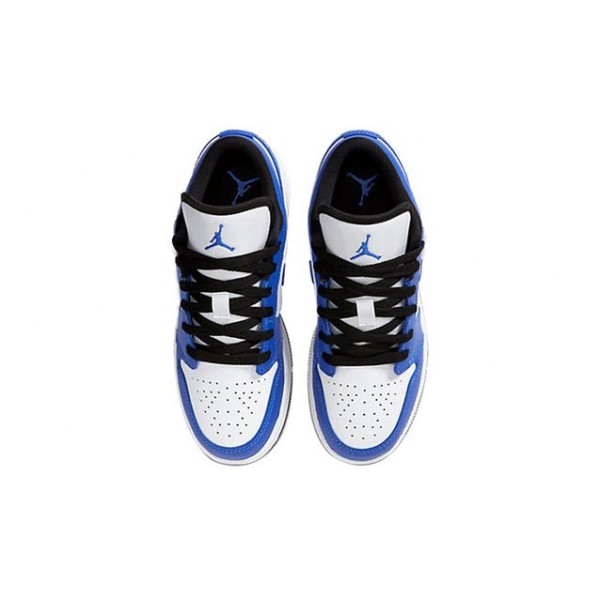 Air Jordan 1 Low GS 'Game Royal' White/Game Royal/Black 553560-124