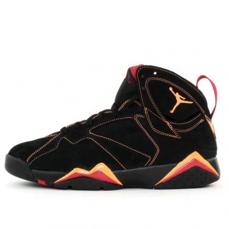 Air Jordan 7 Retro 'Citrus' Black/Citrus-Varsity Red 304775-081