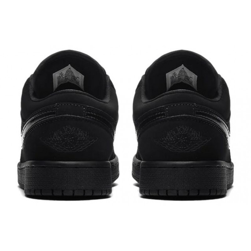 Air Jordan 1 Low (GS) Triple Black 553560-056