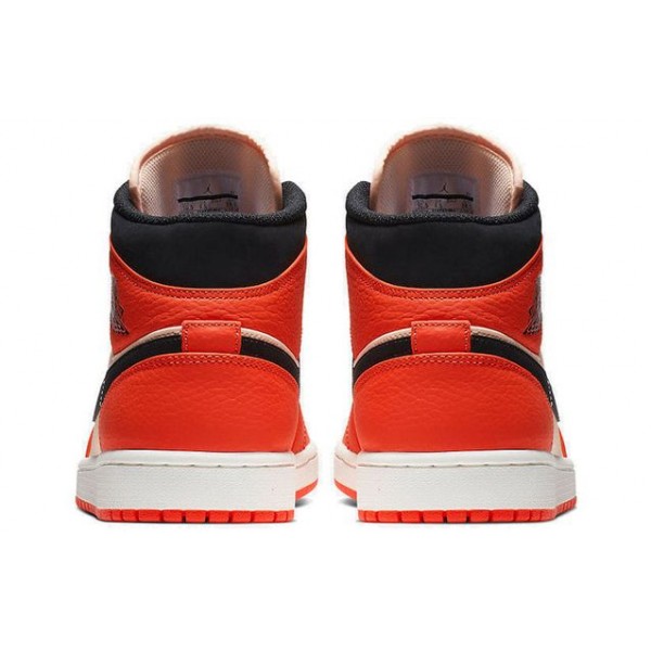 Air Jordan 1 Mid SE Team Orange 852542-800