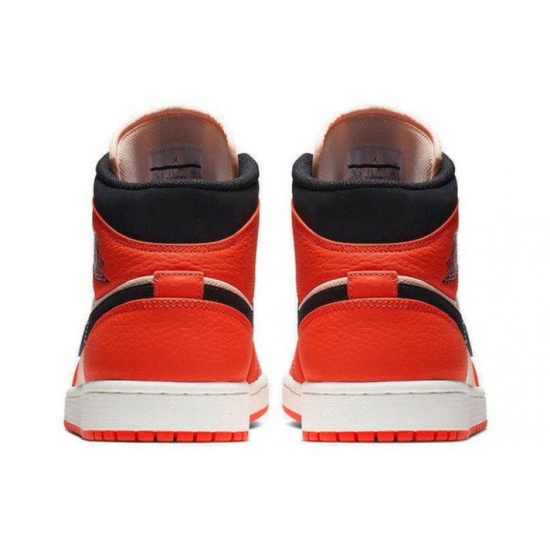 Air Jordan 1 Mid SE Team Orange 852542-800