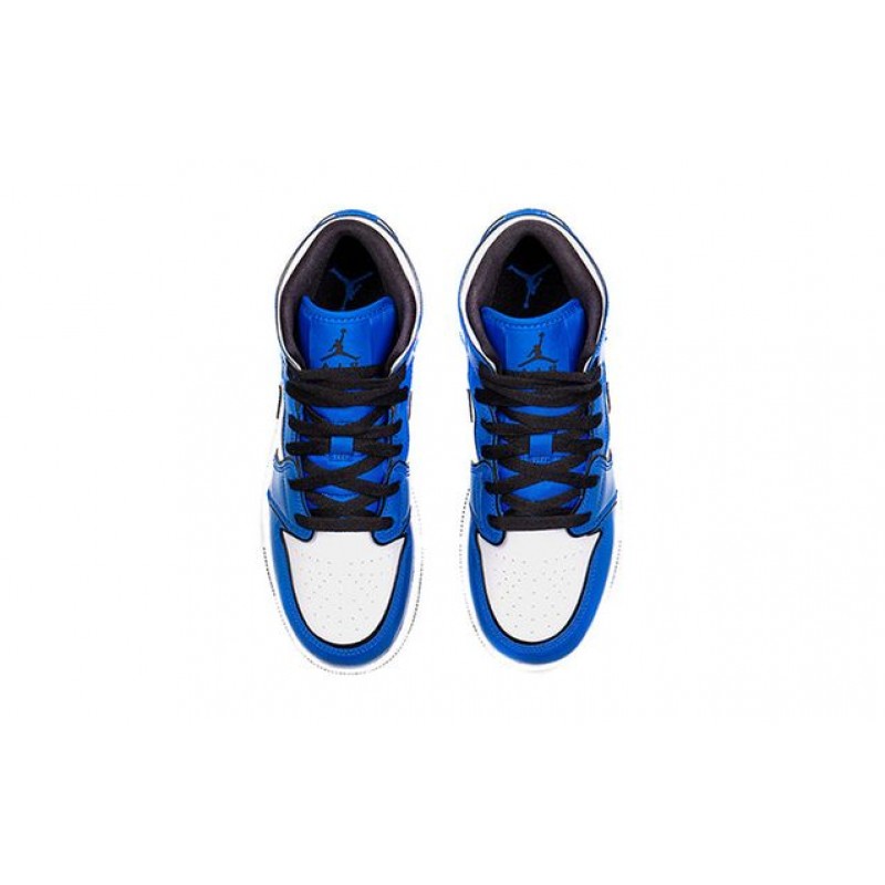 Air Jordan 1 Mid SE GS 'Signal Blue' Signal Blue (GS) BQ6931-402