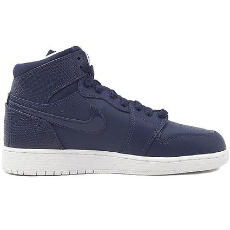 Air Jordan 1 Retro High'Midnight Navy' GS Midnight Navy/Light Bone 705300-405