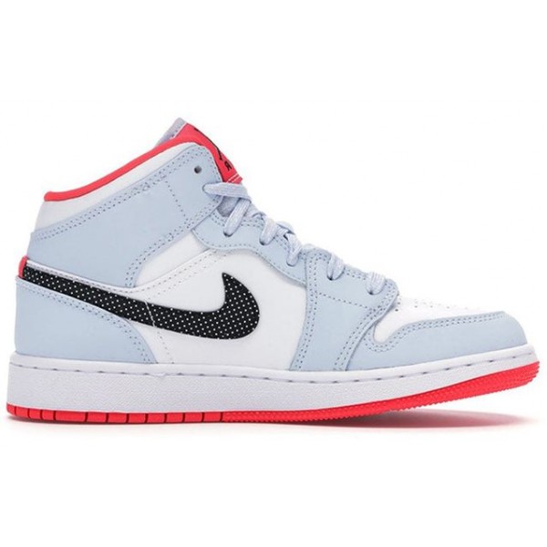 Air Jordan 1 Mid GS Half Blue 555112-400