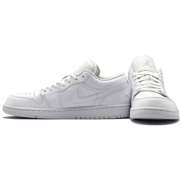 Air Jordan 1 Low White Pure Platinum 553558-170