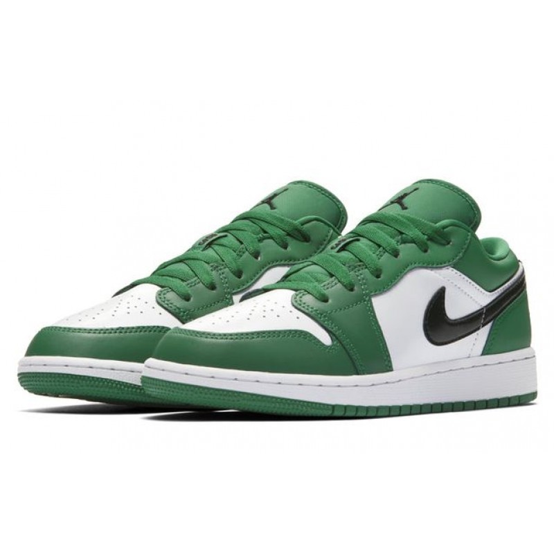 Air Jordan 1 Low'Pine Green' GS Pine Green/Black/White 553560-301