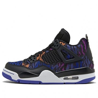 Air Jordan 4 Retro GS Black Rush Violet BQ9043-005