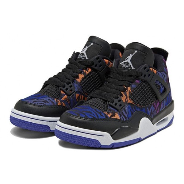 Air Jordan 4 Retro GS Black Rush Violet BQ9043-005