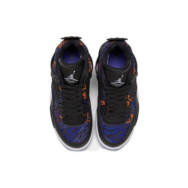 Air Jordan 4 Retro GS Black Rush Violet BQ9043-005