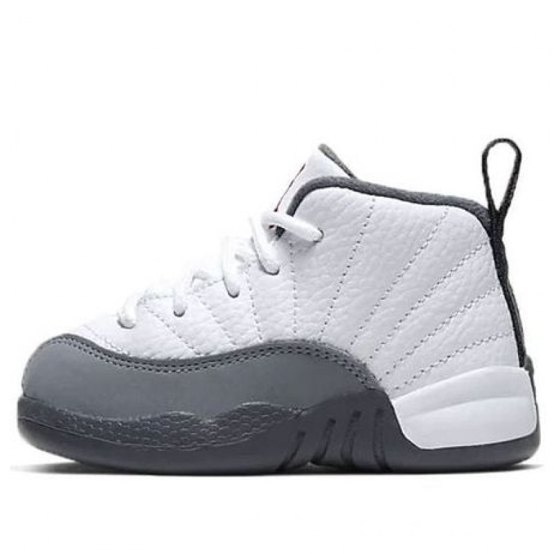 Nike Air Jordan 12 Retro BT 'Dark Grey' White/Dark Grey/Gym Red 850000-160