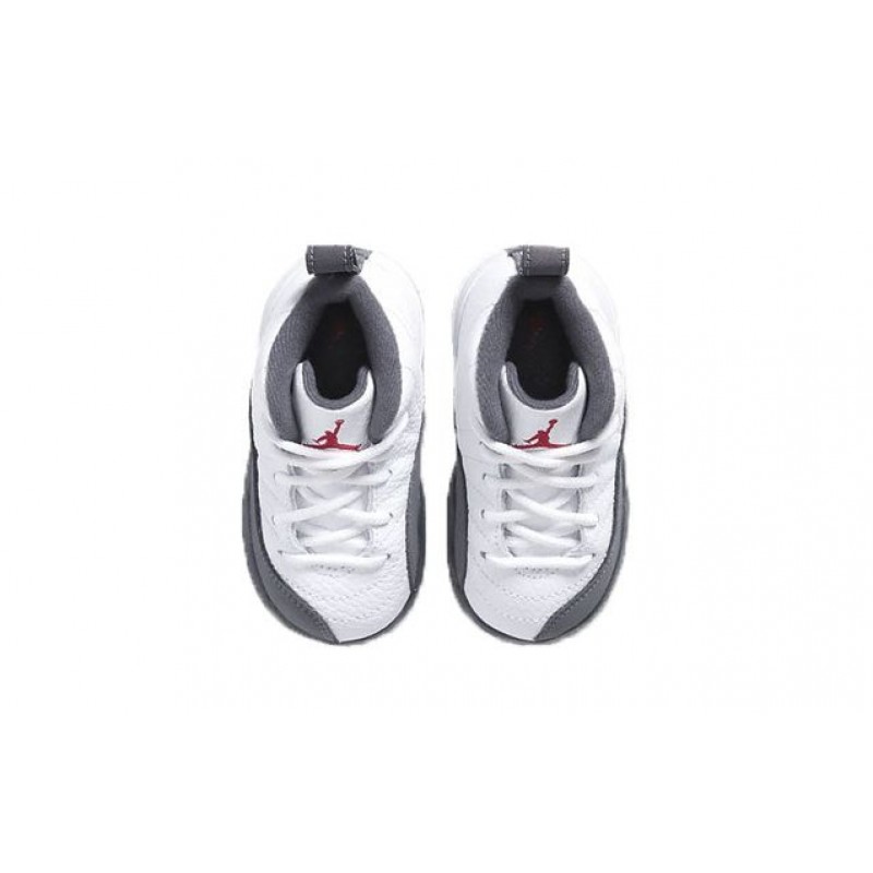 Nike Air Jordan 12 Retro BT 'Dark Grey' White/Dark Grey/Gym Red 850000-160