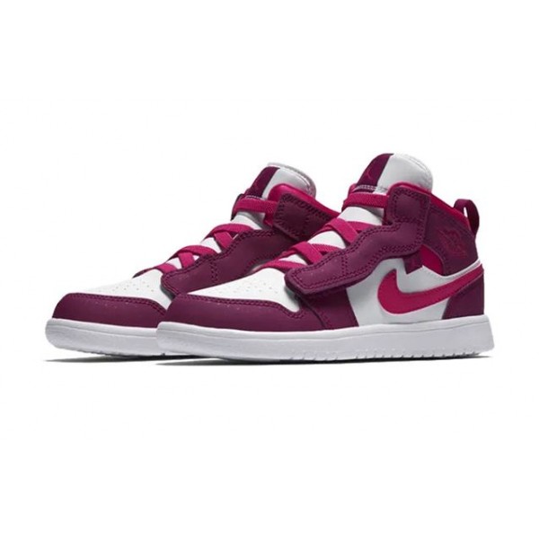 Air Jordan 1 Mid ALT PS 'True Berry' True Berry/Rush Pink-White AT4612-661