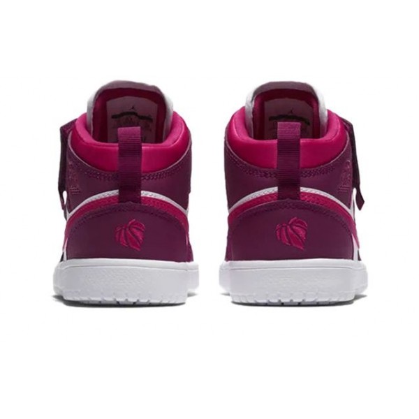 Air Jordan 1 Mid ALT PS 'True Berry' True Berry/Rush Pink-White AT4612-661