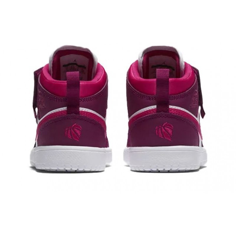 Air Jordan 1 Mid ALT PS 'True Berry' True Berry/Rush Pink-White AT4612-661