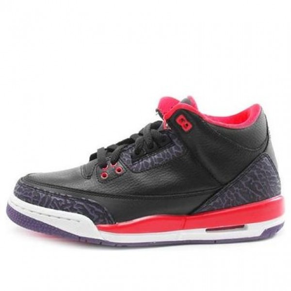 Air Jordan 3 Retro GS Bright Crimson 398614-005