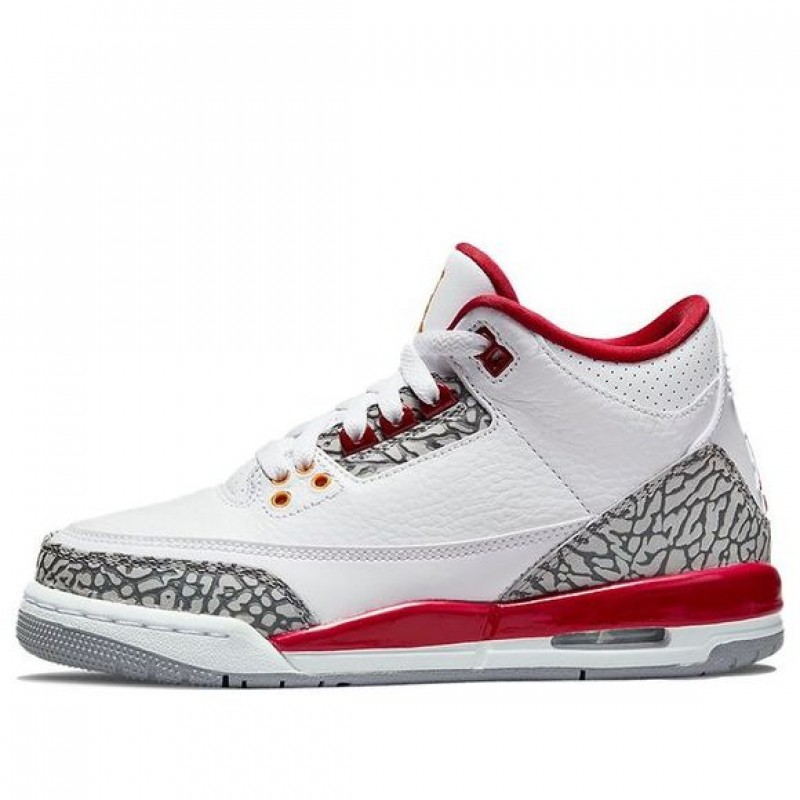 Air Jordan 3 Retro (GS) Cardinal Red 398614-126