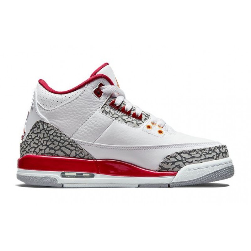 Air Jordan 3 Retro (GS) Cardinal Red 398614-126