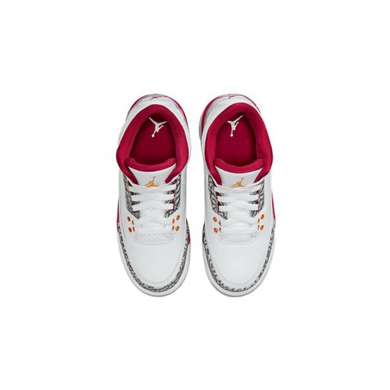 Air Jordan 3 Retro (GS) Cardinal Red 398614-126