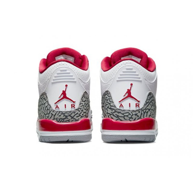 Air Jordan 3 Retro (GS) Cardinal Red 398614-126