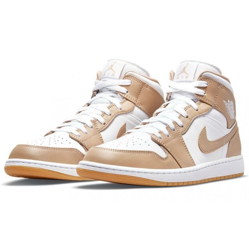 Air Jordan 1 Mid Tan Gum 554724-271