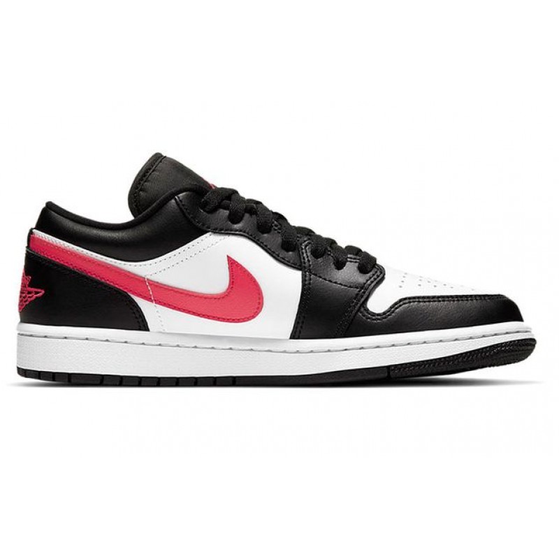 Air Jordan 1 Low Black Siren Red (W) DC0774-004