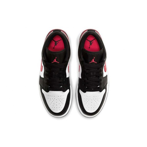 Air Jordan 1 Low Black Siren Red (W) DC0774-004