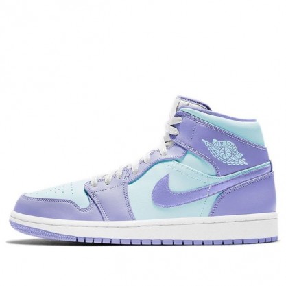 Air Jordan 1 Mid Purple Pulse 554724-500